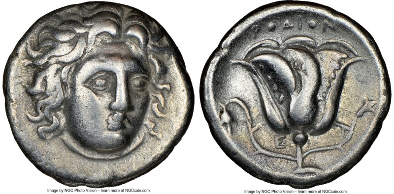 CARIAN ISLANDS. Rhodes. Ca. 305-275 BC. AR didrachm (19mm, 11h). NGC VF. Head of...