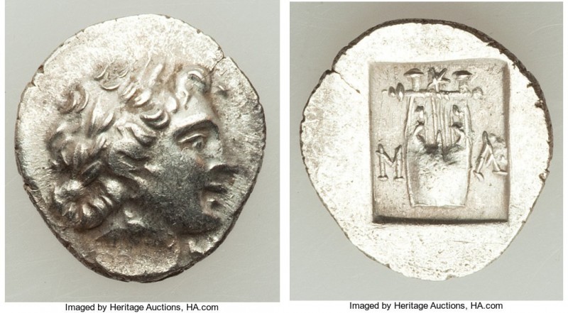 LYCIAN LEAGUE. Masicytes. Ca. 48-20 BC. AR hemidrachm (15mm, 1.7 gm, 12h). XF. S...