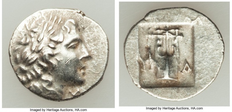 LYCIAN LEAGUE. Masicytes. Ca. 48-20 BC. AR hemidrachm (15mm, 1.80 gm, 12h). Choi...