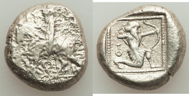 CILICIA. Tarsus. Ca. late 5th century BC. AR stater (20mm, 10.54 gm, 10h). Choic...