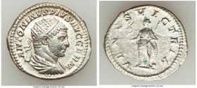Caracalla (AD 198-217). AR antoninianus (23mm, 3.93 gm, 1h). XF. Rome, AD 216. ANTONINVS PIVS AVG GERM, radiate, draped and cuirassed bust of Caracall...