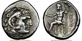 ANCIENT LOTS. Greek. Macedonian Kingdom. Ca. 336-323 BC. Lot of four (4) AR drachms. NGC Choice VF. Includes: (4) Alexander III the Great, AR drachms,...