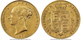 Victoria gold 1/2 Sovereign 1871-S XF40 NGC, Sydney mint, KM5. First year issue of type. AGW 0.1178 oz. 

HID09801242017