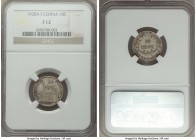 French Colony 10 Cents 1928-A F12 NGC, Paris mint, KM16.1. Rarest date of type. 

HID09801242017