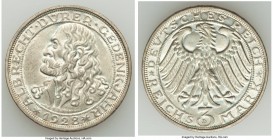 Weimar Republic "Durer" 3 Mark 1928-D UNC, Munich mint, KM58.

HID09801242017