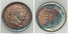 George III Shilling 1817 UNC details (cleaned, artificially toned), KM666.

HID09801242017