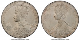 George V silver Matte Specimen "Coronation" Medal 1911 SP64 PCGS, Eimer 1922b, BHM 4022. 30mm. By Bertram Mackennal.

HID09801242017