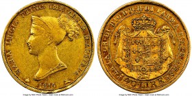 Parma. Maria Luigia gold 40 Lire 1815 XF40 NGC, KM-C32. Few minor edge nicks, 

HID09801242017