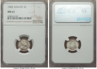 British Colony. Edward VII Pair of Certified Assorted Multiple Cents NGC, 1) 5 Cents - MS61, KM20 2) 10 Cents - MS62, KM21 Sold as is, no returns. 

H...