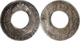 CANADA. Canada - Mexico. Prince Edward Island. Holey Dollar (5 Shillings), ND (1813). PCGS Genuine--Graffiti, VF Details Gold Shield.
21.26 gms. KM-2...