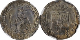 SWEDEN. Mark, 1607. Stockholm Mint. Carl IX. NGC MS-62.
KM-22. The finest example in the NGC census, this wondrous and nearly choice specimen offers ...
