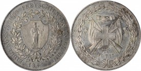 SWITZERLAND. Glarus. 40 Batzen, 1847. PCGS MS-65 Gold Shield.
KM-20; Dav-373; HMZ-2-1341; Divo-S2; R-803a. Mintage: 3,200. Commemorating the Federal ...