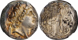 CAPPADOCIA. Kingdom of Cappadocia. Ariarathes VII Philometor, ca. 107/6-101/0 B.C. AR Tetradrachm (16.43 gms), Mint A (Eusebia-Mazaka), ca. 107/6-104/...