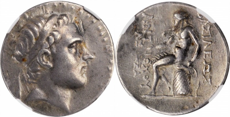 SYRIA. Seleukid Kingdom. Antiochos III (the Great), 223-187 B.C. AR Tetradrachm ...