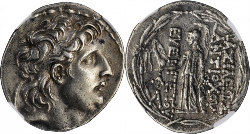 SYRIA. Seleukid Kingdom. Antiochus VII Sidetes, 138-129 B.C. AR Tetradrachm, Ant...