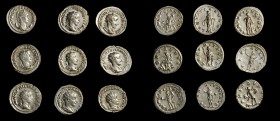 Group of Silver Antoniniani (20 Pieces), A.D. 238-251. Grade Range: VERY FINE to NEARLY EXTREMELY FINE.
A great mix of type without duplication, this...