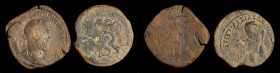 MIXED LOTS. Quintet of Mixed Denominations (5 Pieces), ca. 480 B.C.- A.D. 238. Grade Range: NEARLY FINE to GOOD FINE.
1) Kyrenaika, Kyrene. AR Obol, ...