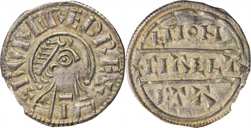 GREAT BRITAIN. Kings of Mercia. Penny, ND (ca. 868/70-874). London Mint; Ciallaf...