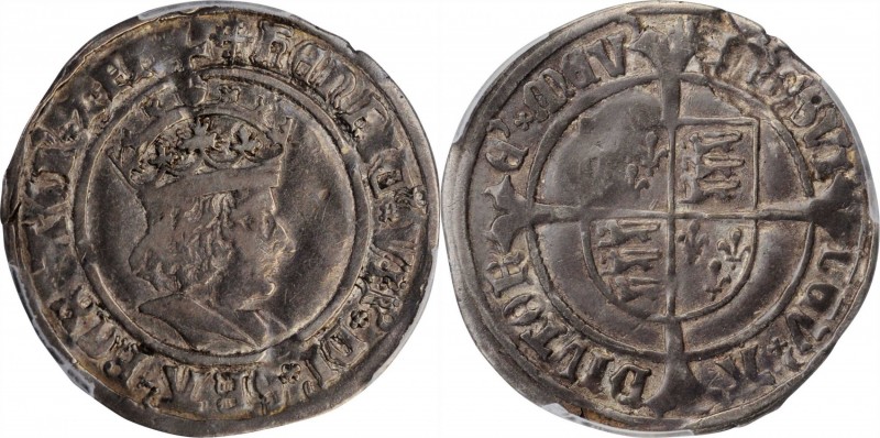 GREAT BRITAIN. Groat (4 Pence), ND (1504-05). London Mint; im: Cross Crosslet. H...