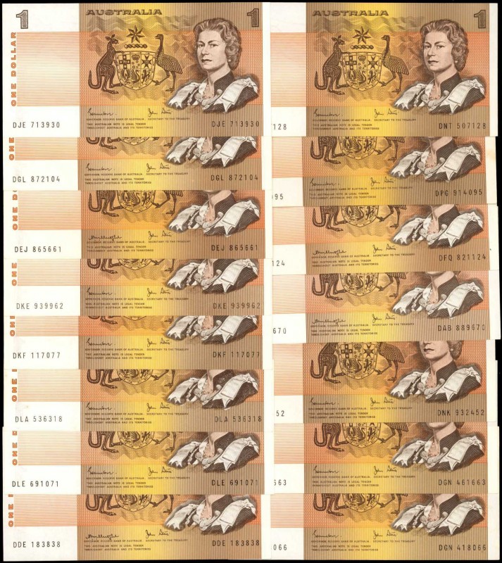 AUSTRALIA. Reserve Bank of Australia. 1 Dollar, (1974-83). P-42. Choice About Un...