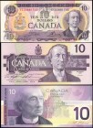 CANADA. Bank of Canada. 10 Dollars, Mixed Dates. BC-49d, 57c & 63. Uncirculated.
3 pieces in lot. Included are BC-49d 10 Dollars; BC-57c 10 Dollars; ...