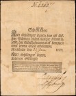 SWEDEN. Riksens StandersWexel-Banco. 8 Schillingar Banco, 1849. P-A100a. Very Fine.
Hand penned signatures are found on this popular Swiss series not...