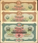 TURKEY. Dette Publique Ottomane. 10 Kurus & 1 Livre, 1861 & 1913. P-73 & 99b. Fine to Extreamely Fine.
3 pieces in lot. Early Banque Imperiale Ottoma...