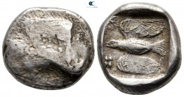 Cyprus. Paphos. Onasioikos. King of Paphos circa 450-400 BC. Stater AR