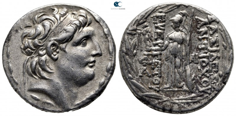 Seleukid Kingdom. Antioch. Antiochos VII Euergetes (Sidetes) 138-129 BC. 
Tetra...