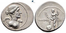 The Triumvirs. Octavian 31-30 BC. (Autumn 31-summer 30 BC). Uncertain Italian mint, possibly Rome. Denarius AR