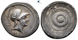 Octavian 29-27 BC. Rome. Denarius AR