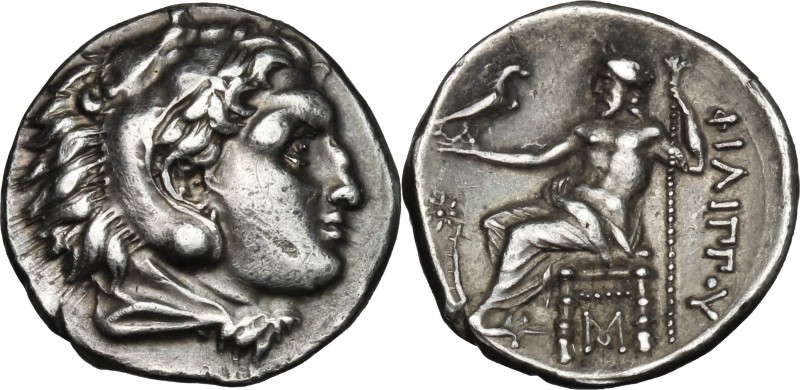 Continental Greece. Kings of Macedon. Philip III Arrhidaios (323-317 BC). AR Dra...