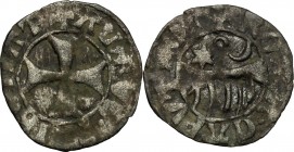 Italy. Roma. Senato Romano (1184-1439). BI Denaro. BI. g. 0.56 mm. 14.00 VF.