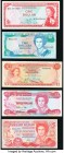 A Quintet of Moderately Circulated Notes from Bahamas, Bermuda, East Caribbean States, and Falkland Islands. Very Fine or Better. 

HID09801242017