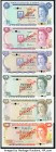 Bermuda Monetary Authority 1; 5; 10; 20; 50; 100 Dollars 1975-88 Pick 28s; 29s; 30s; 31s; 32s; 33s Specimens Choice Crisp Uncirculated, 2 POCs. 

HID0...