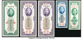A Variety of Issues from the Central Bank of China Including Examples of Pick Numbers 328, 329, 335, 336, 339, 352, and 354. About Uncirculated or Bet...