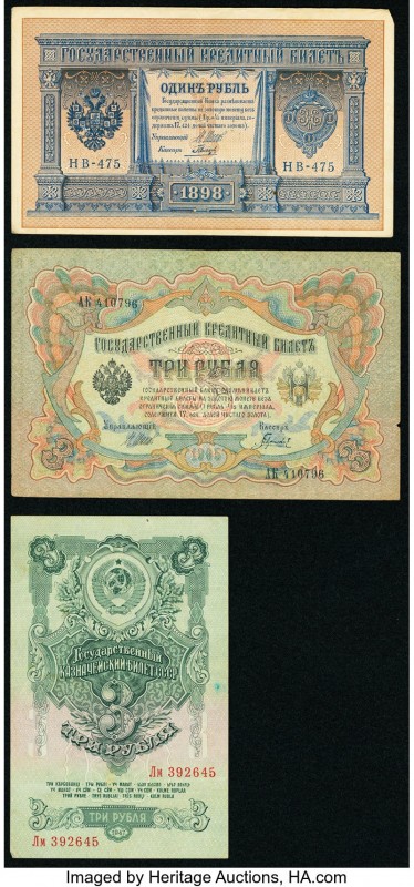 Russia Group Lot of 6 Examples Very Fine-Extremely Fine. 

HID09801242017