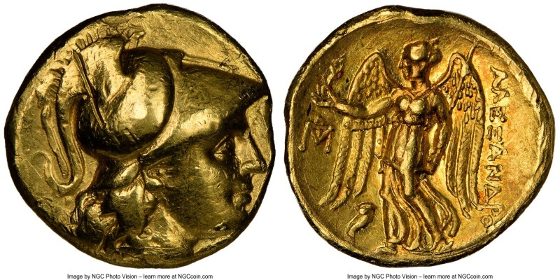 MACEDONIAN KINGDOM. Alexander III the Great (336-323 BC). AV stater (18mm, 8.19 ...