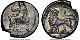 BABYLONIA. Alexandrine Empire. Uncertain satrap (ca. 328-311 BC). AR drachm (20mm, 4.12 gm. 3h). NGC Choice XF 4/5 - 4/5. Macedonian or Seleucid. Ba'a...
