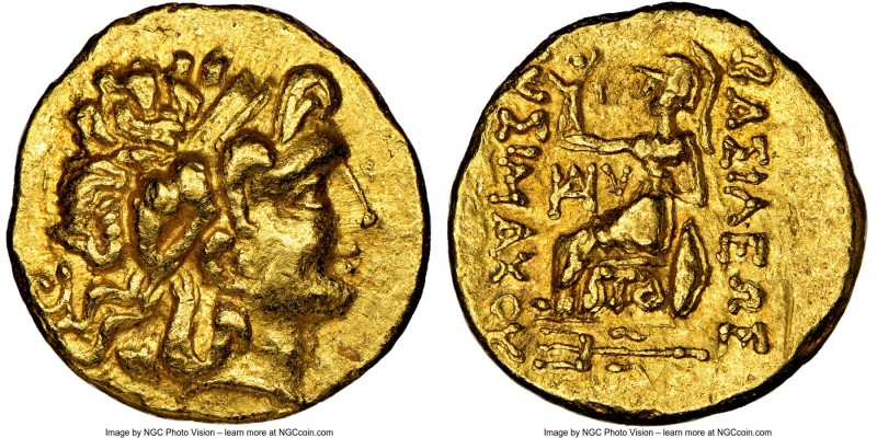 PONTIC KINGDOM. Mithradates VI Eupator (120-63 BC). AV stater (18mm, 8.36 gm, 1h...