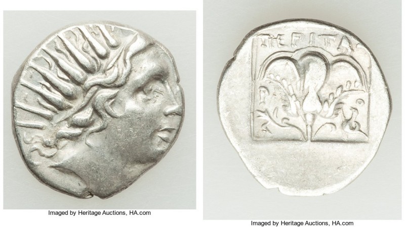 CARIAN ISLANDS. Rhodes. Ca. early 2nd century BC. AR drachm (15mm, 2.17 gm, 1h)....