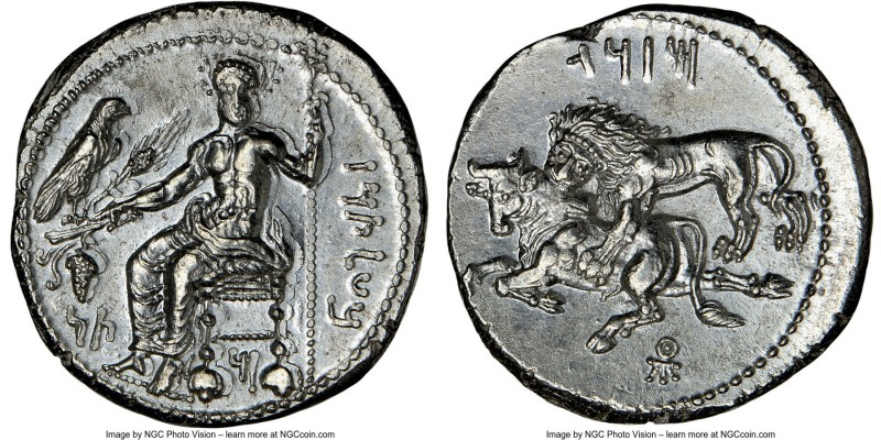 CILICIA. Tarsus. Mazaeus, as Satrap (ca. 361-328 BC). AR stater (23mm, 10.83 gm,...