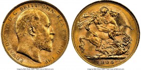 Edward VII gold Sovereign 1904-M MS63 NGC, Melbourne mint, KM15. Lustrous with peach-orange toning. AGW 0.2355 oz. 

HID09801242017