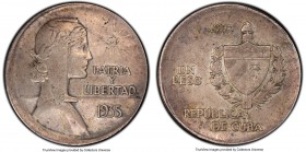 Republic Mint Error - Broadstruck Out of Collar "ABC" Peso 1935 AU50 PCGS, KM22. 

HID09801242017