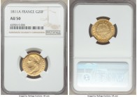 Napoleon gold 20 Francs 1811-A AU50 NGC, Paris mint, KM695.1. AGW 0.1867 oz. 

HID09801242017