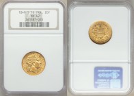 Republic gold 20 Francs 1849-A MS62 NGC, Paris mint, KM762. Liberty or Ceres head variety. First year and lowest mintage of three year type. Reflectiv...