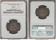 3-Piece Lot of Certified Assorted Issues NGC, 1) Louis XV 1/3 Ecu 1721-B - XF45, Rouen mint, KM457.3 2) Napoleon III Franc 1853-A - Fine Details (Surf...