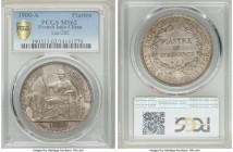 French Colony Piastre 1900-A MS62 PCGS, Paris mint, KM5a.1, Lec-282. 

HID09801242017
