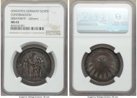 Wilhelm I silver "Confirmation" Medal ND MS63 NGC, By S. Drentwell. 32mm. DURCH DIE AUFLEGUNG IHRER HANDE Bishop and attendants preforming confirmatio...