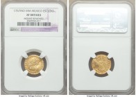 Ferdinand VI gold Escudo 1757 Mo-MM XF Details (Mount Removed) NGC, Mexico City mint, KM-A116. Two year type. 

HID09801242017